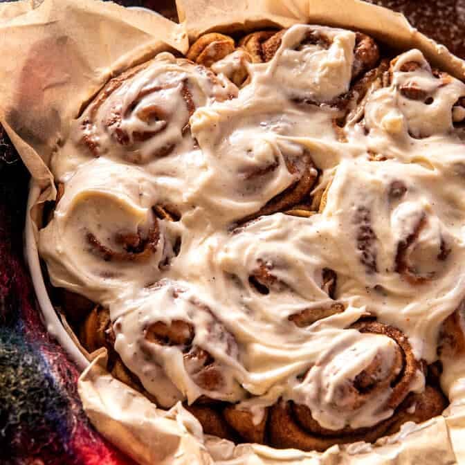 Big Fluffy Overnight Cinnamon Rolls | halfbakedharvest.com