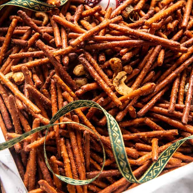 Holiday Pretzel Mix | halfbakedharvest.com