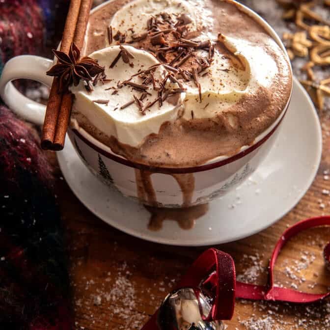 Polar Express Hot Chocolate | halfbakedharvest.com