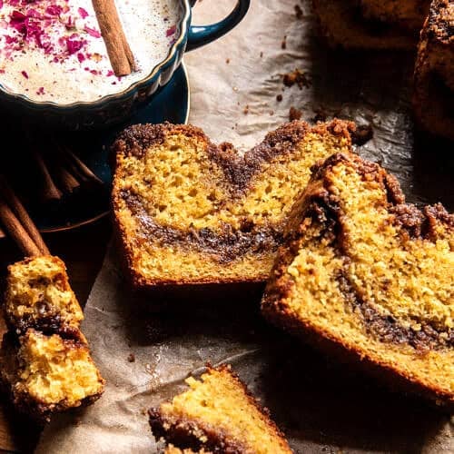 Cinnamon Crunch Yogurt Coffee Cake. - Half Baked Harvest