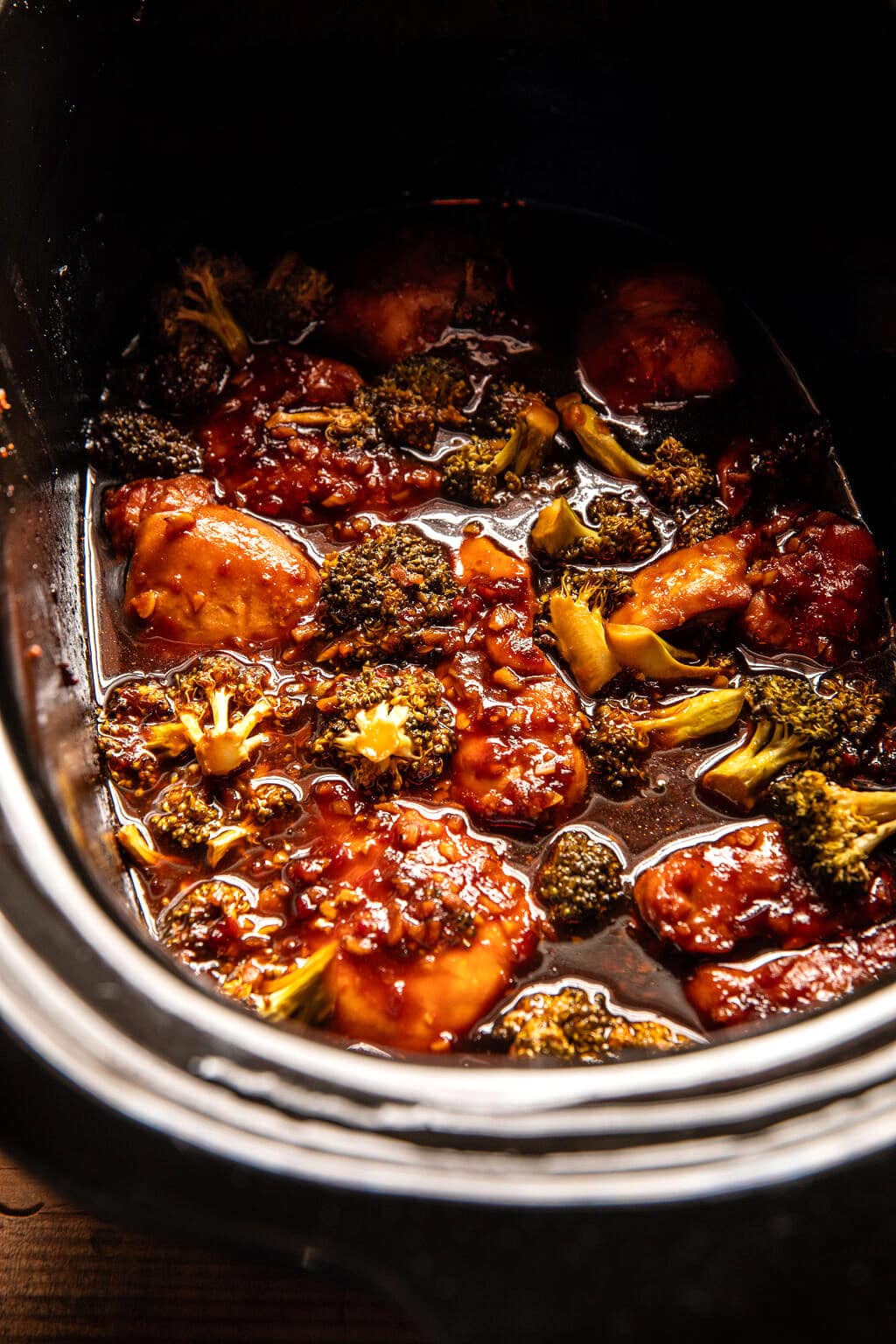 Crockpot Honey Garlic Chicken. - Half Baked Harvest