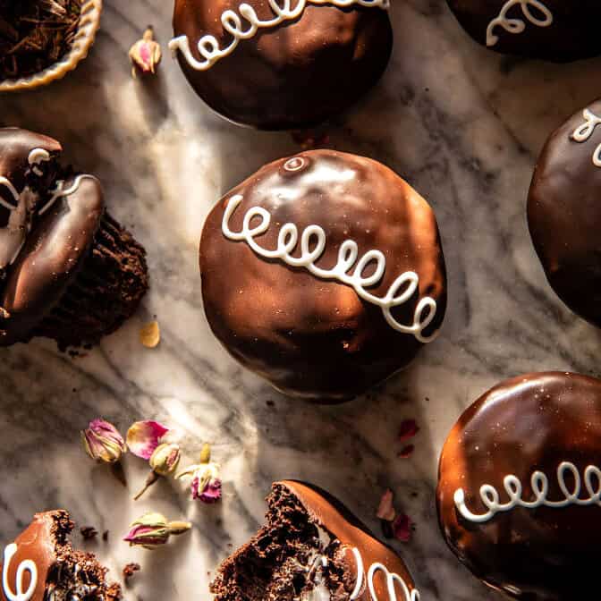 Homemade Hostess Cupcakes | halfbakedharvest.com