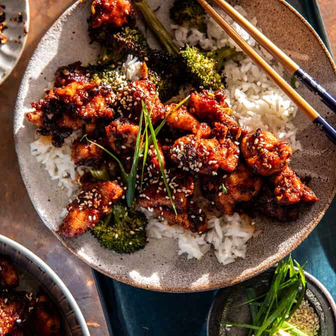 30 Minute General Tso’s Chicken | halfbakedharvest.com