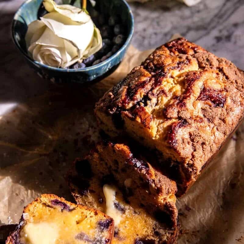 Blueberry Muffin Bread | halfbakedharvest.com