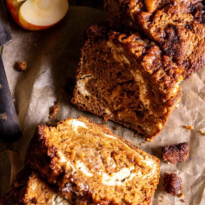 Chai Spiced Apple Butter Muffin Bread | halfbakedharvest.com