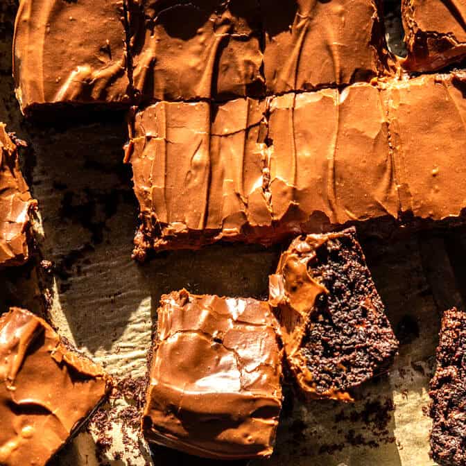 Thick and Fudgy Zucchini Brownies | halfbakedharvest.com