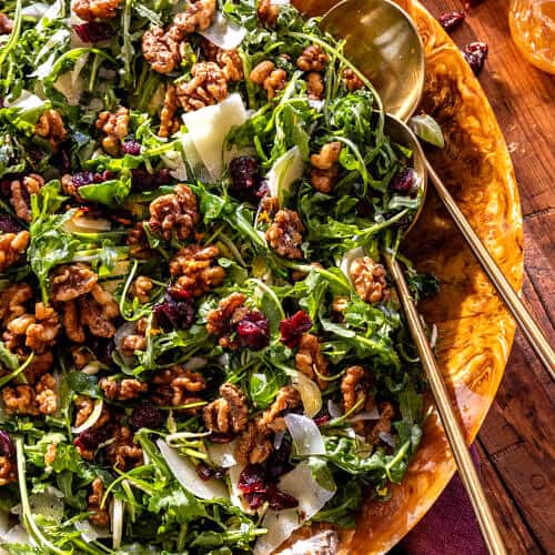 half baked harvest christmas salad with honey mustard dressing Christmas Salad with Honey Mustard Dressing