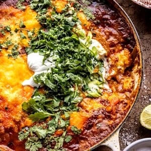 Creamy Chicken Tamale Pie | halfbakedharvest.com