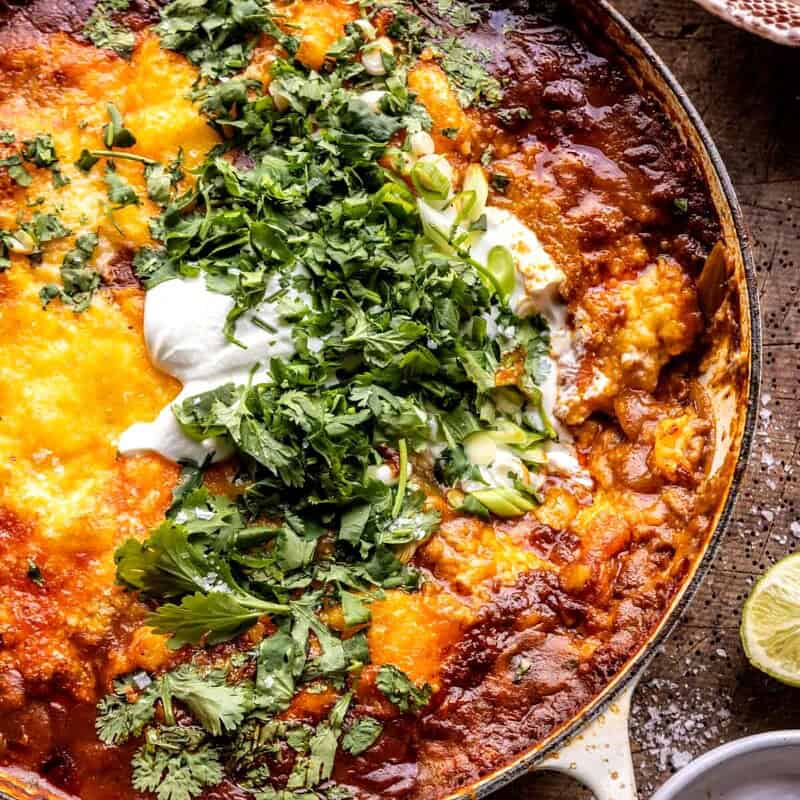 Creamy Chicken Tamale Pie | halfbakedharvest.com