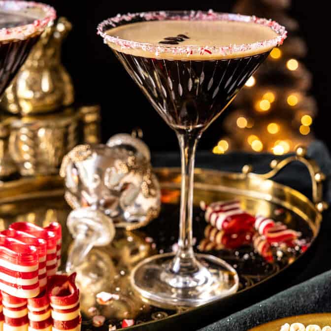 Peppermint Espresso Martini | halfbakedharvest.com