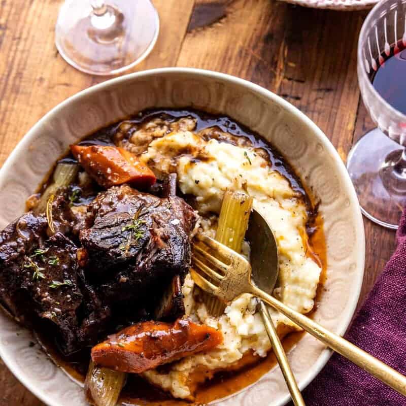 Red Wine Braised Short Ribs | halfbakedharvest.com
