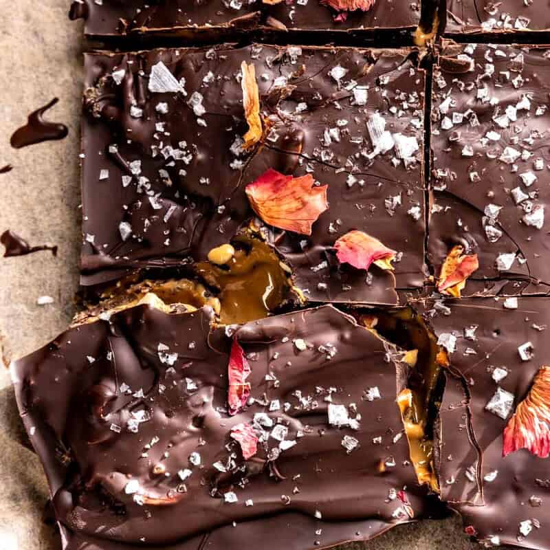 Super Easy Salted Date Bark | halfbakedharvest.com