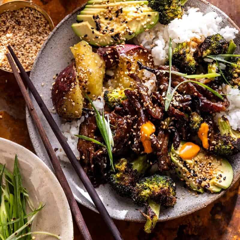 Easy Japanese Steak Bowls | halfbakedharvest.com