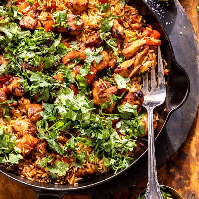 Quick Cajun Chicken and Rice | halfbakedharvest.com