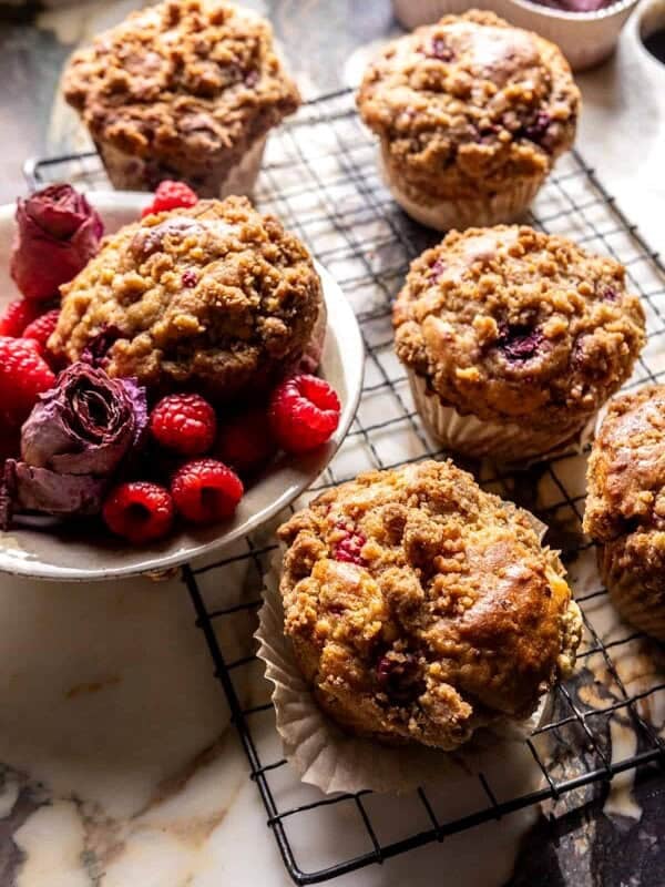 Raspberry Muffins | halfbakedharvest.com