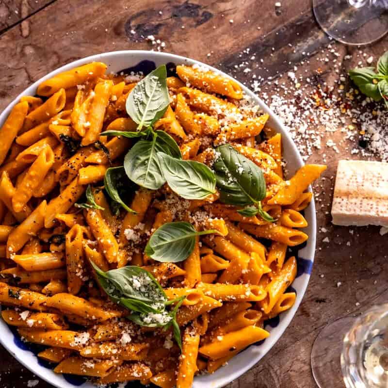 Spicy Creamy Gochujang Butter Pasta | halfbakedharvest.com