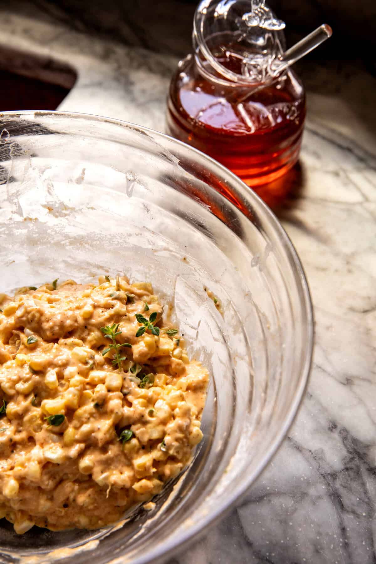 Easy Corn Fritter Muffins with Hot Honey | halfbakedharvest.com