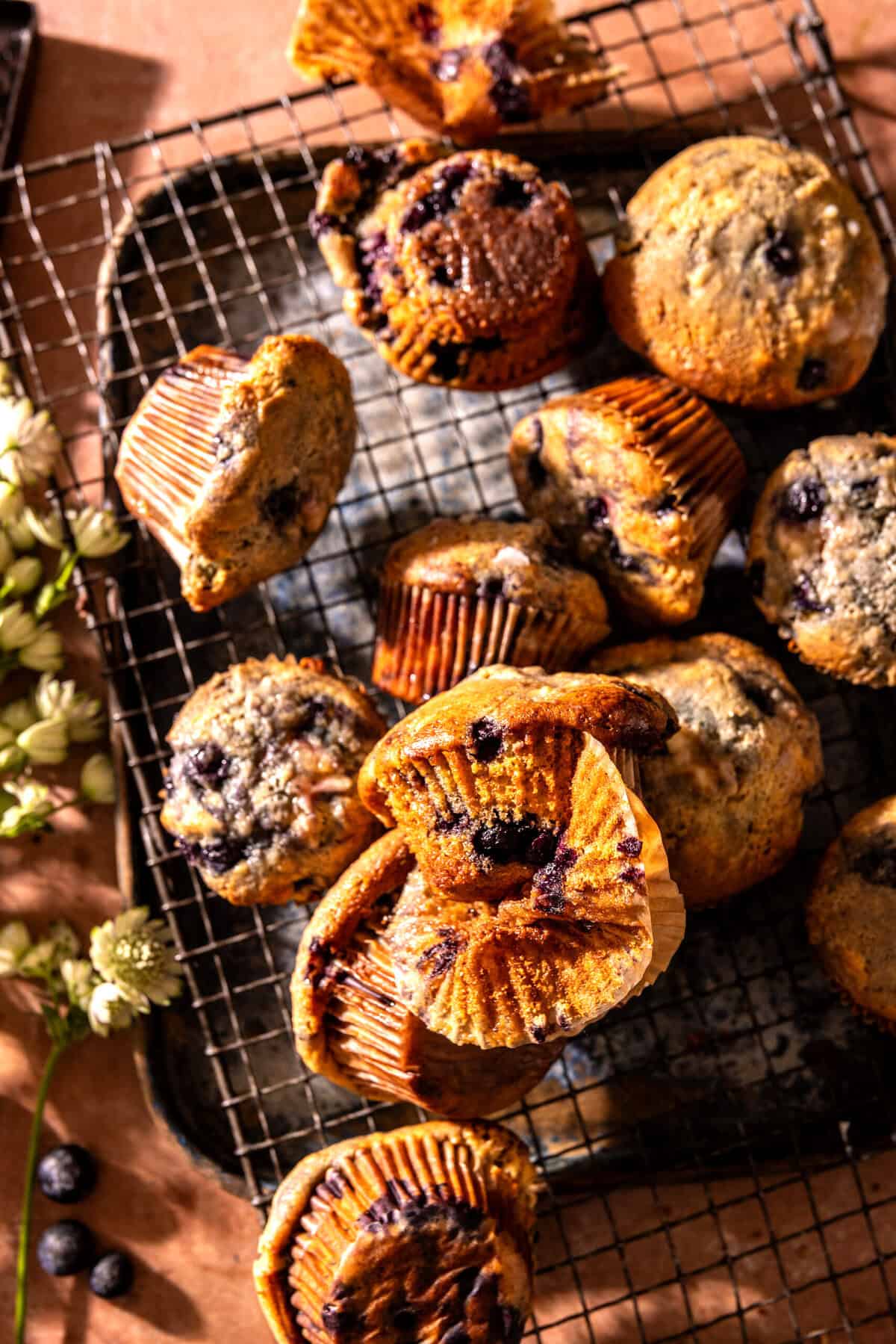 Better Than the Box Moist Blueberry Muffins | halfbakedharvest.com