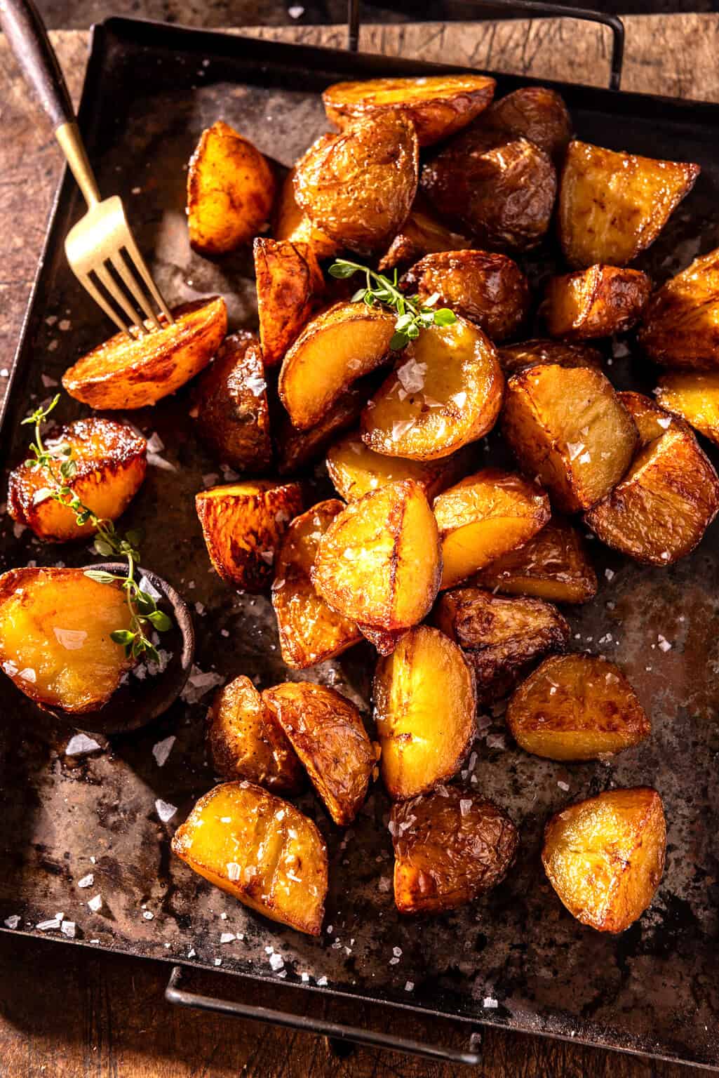 Crispy English Roast Potatoes. - Half Baked Harvest