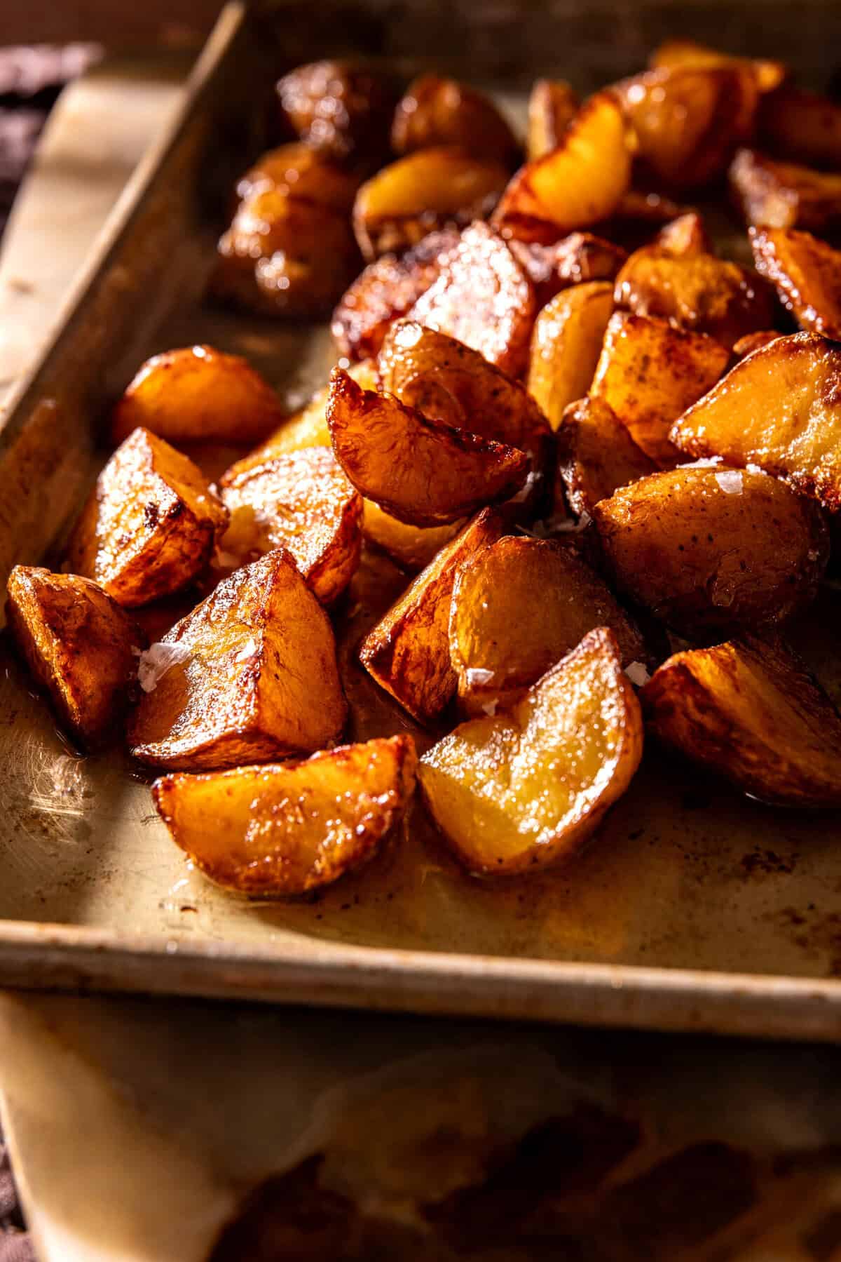 Crispy English Roast Potatoes | halfbakedharvest.com