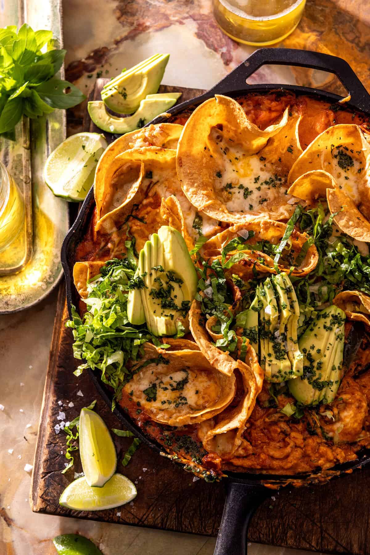 Cheesy Poblano Chicken and Rice Skillet | halfbakedharvest.com