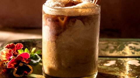 Iced Cinnamon Honey Latte. - Half Baked Harvest