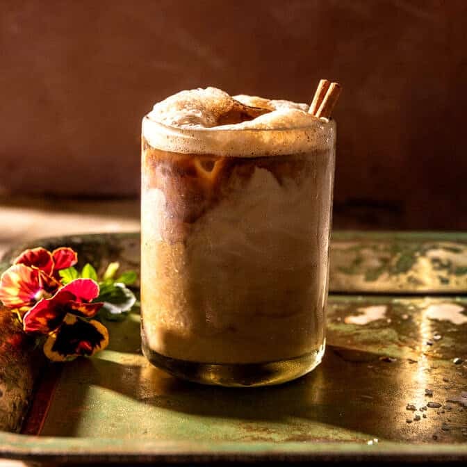 Iced Cinnamon Honey Latte | halfbakedharvest.com