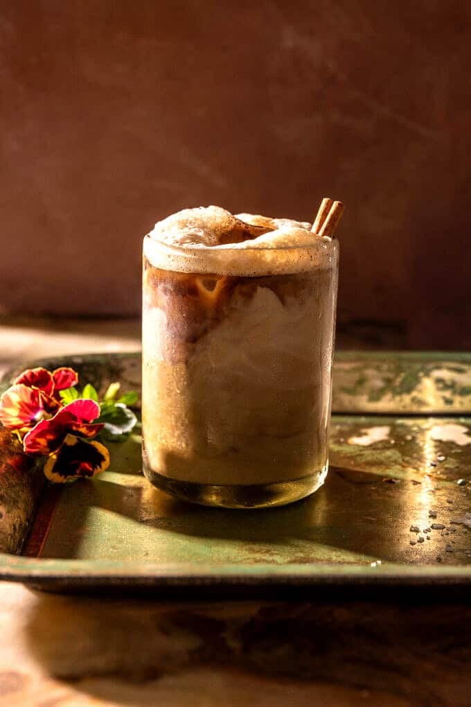Iced Cinnamon Honey Latte | halfbakedharvest.com