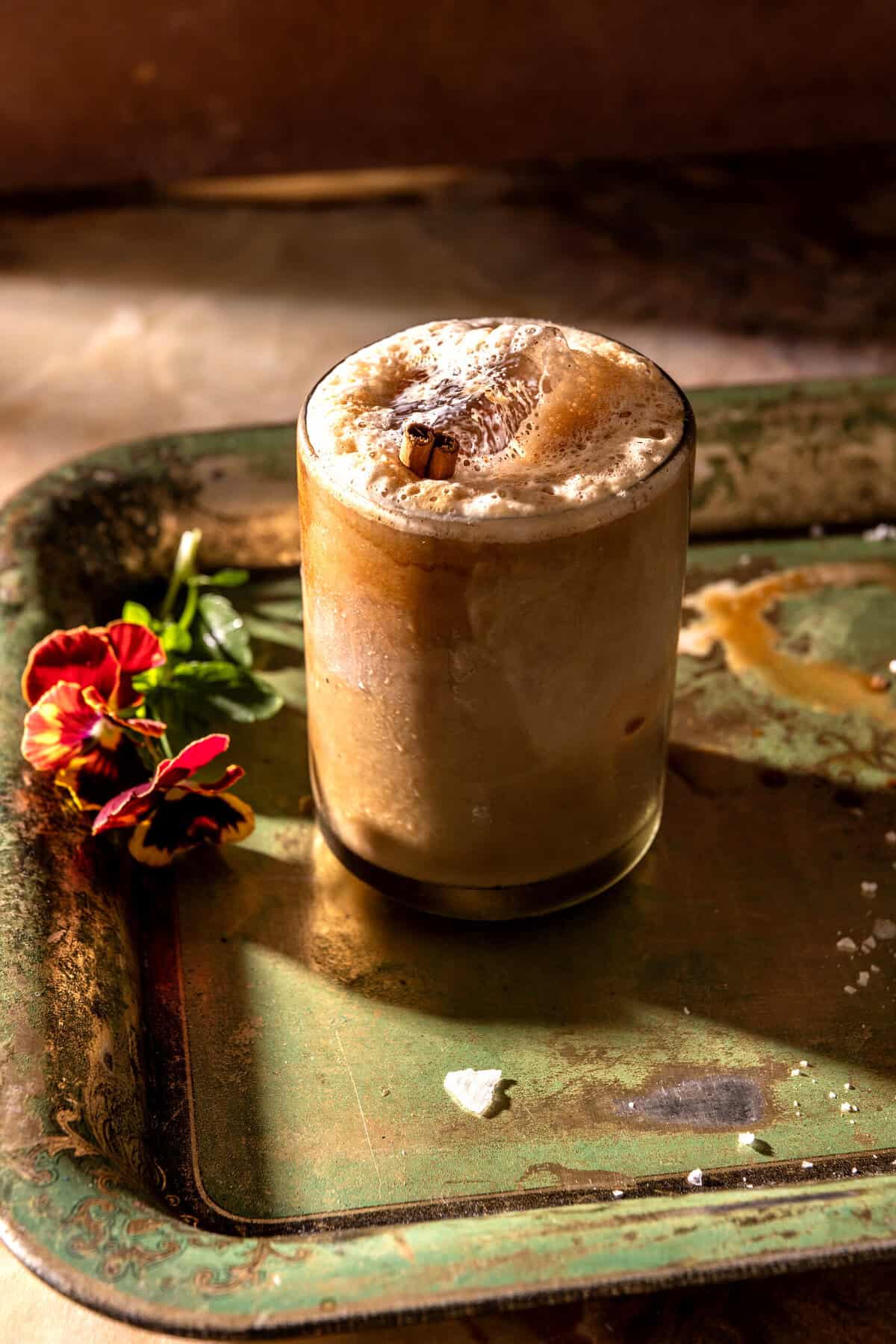 Iced Cinnamon Honey Latte | halfbakedharvest.com