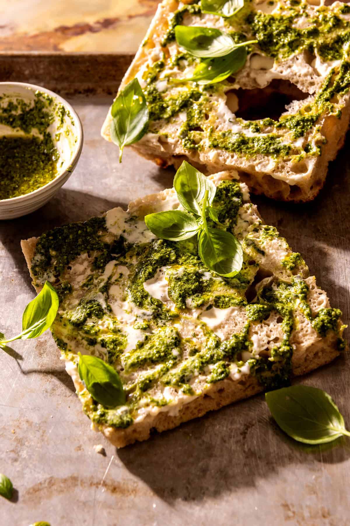 Turkey Muenster Focaccia Melt | halfbakedharvest.com