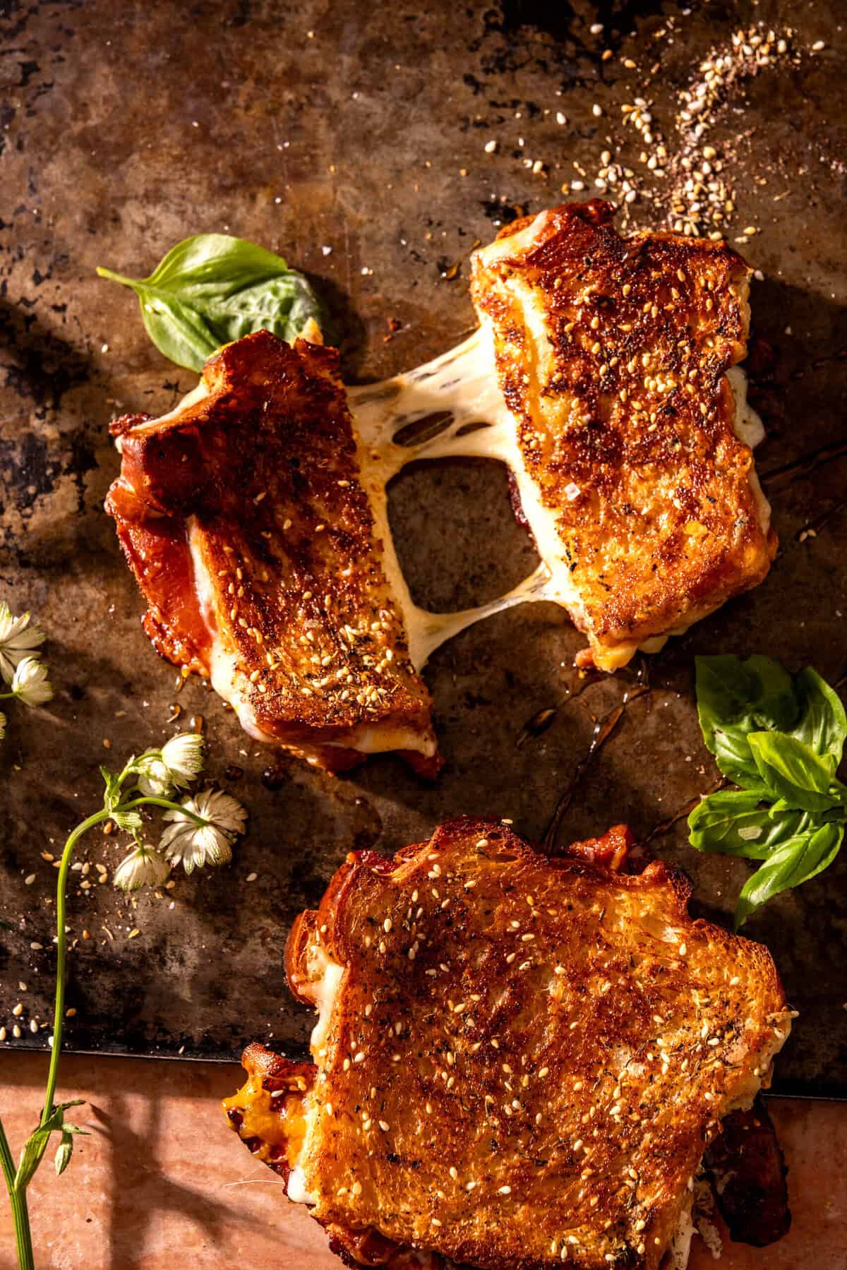 Za’atar Bacon Grilled Cheese | halfbakedharvest.com