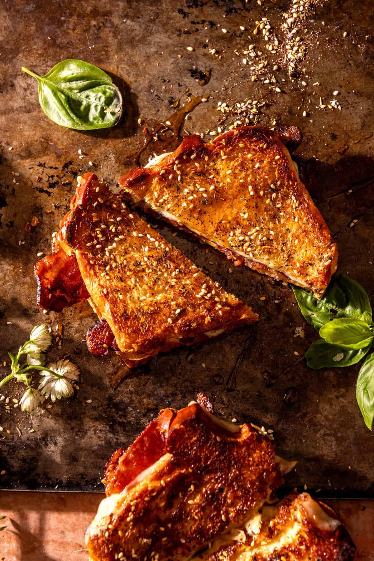Za’atar Bacon Grilled Cheese | halfbakedharvest.com