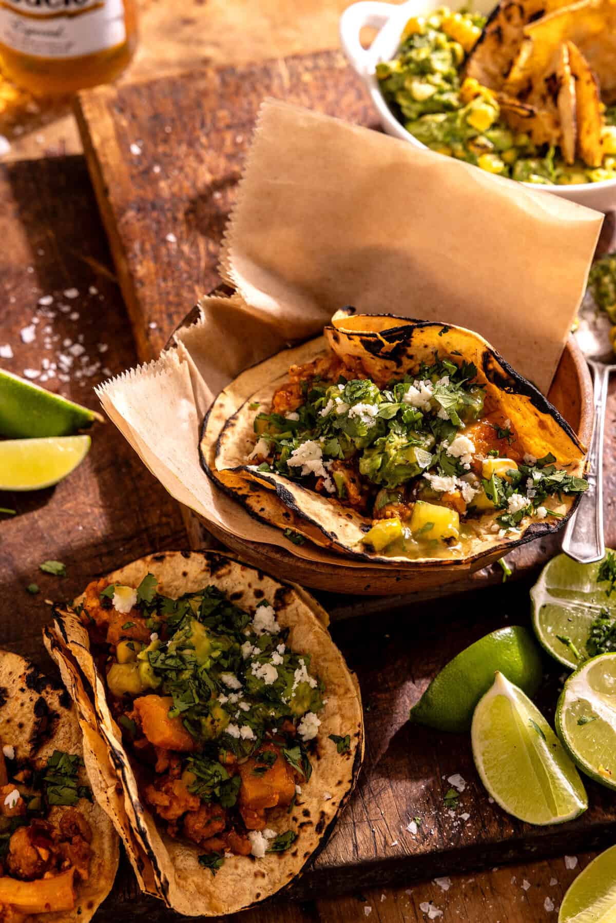 30 Minute Al Pastor Tacos with Smashed Avocado | halfbakedharvest.com