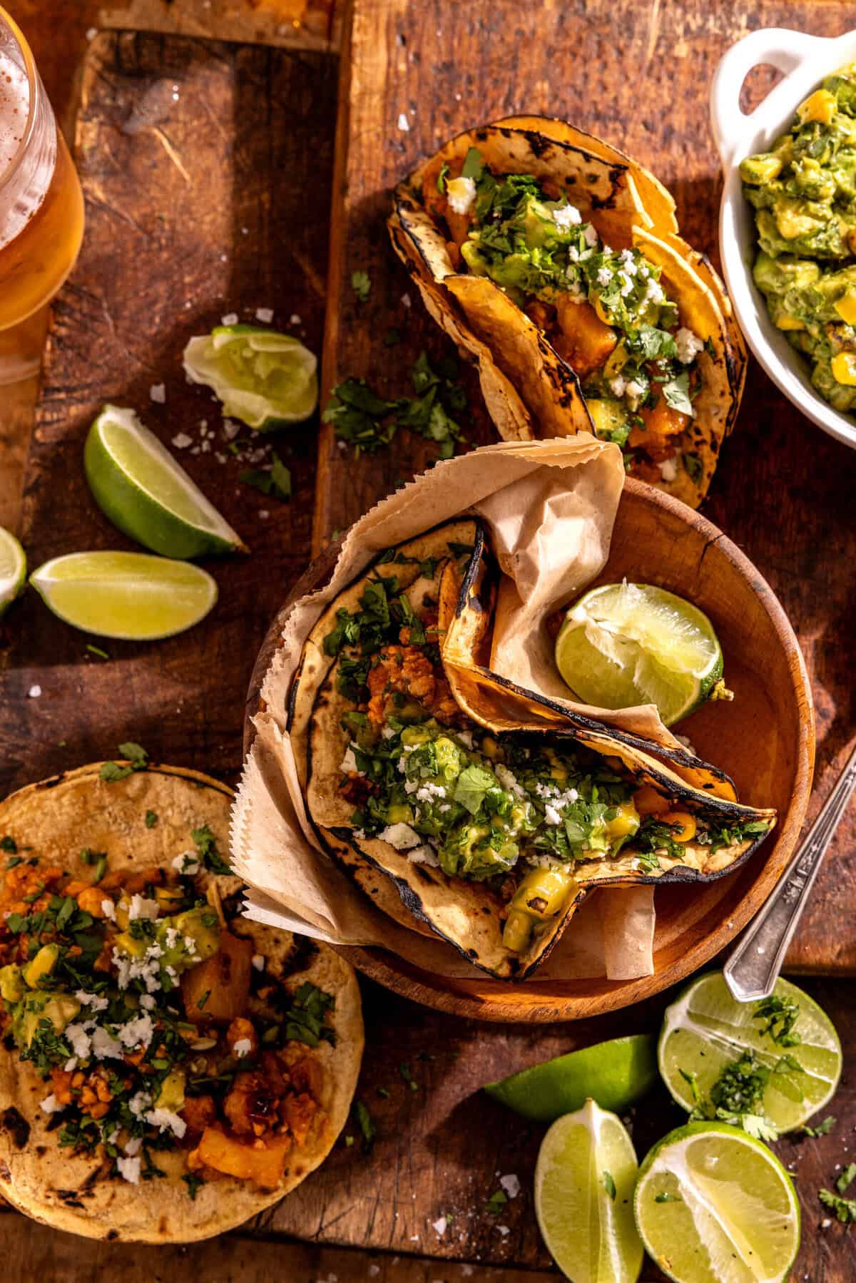 30 Minute Al Pastor Tacos with Smashed Avocado | halfbakedharvest.com