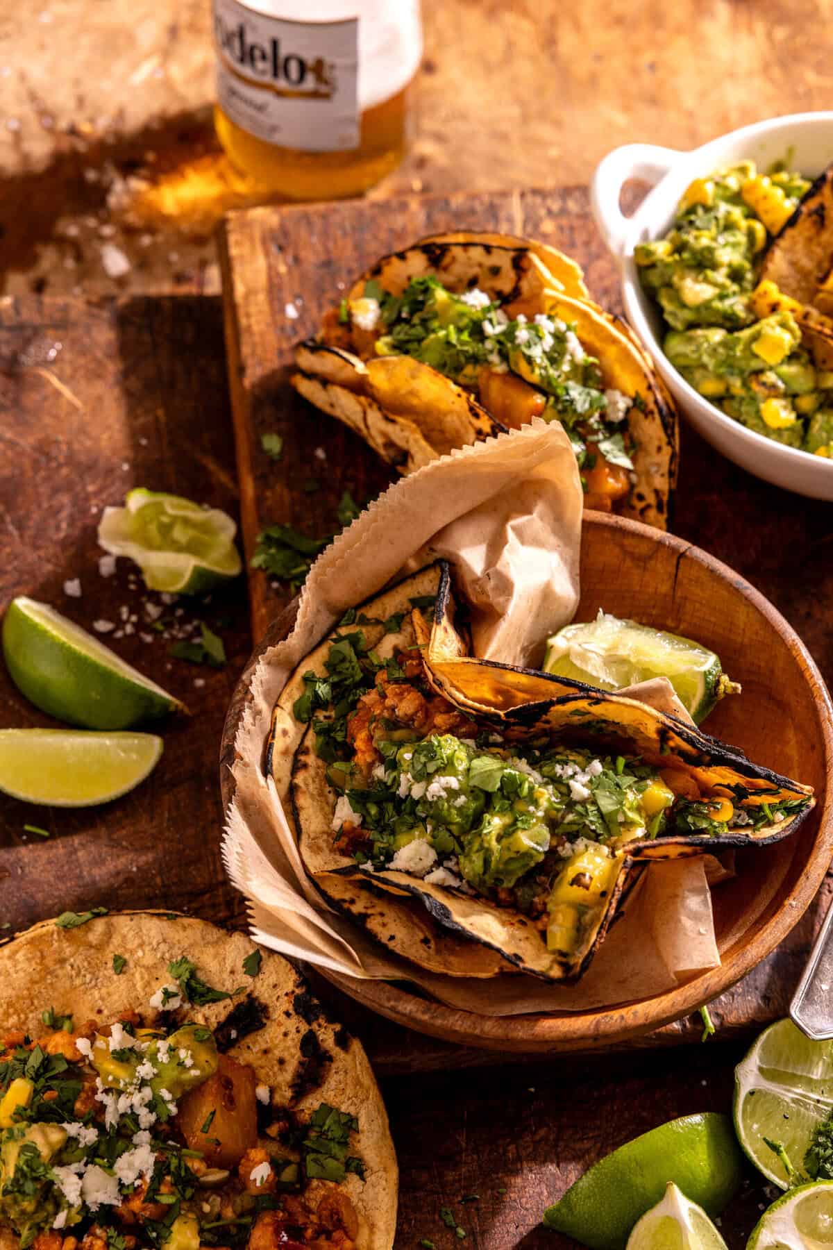 30 Minute Al Pastor Tacos with Smashed Avocado | halfbakedharvest.com