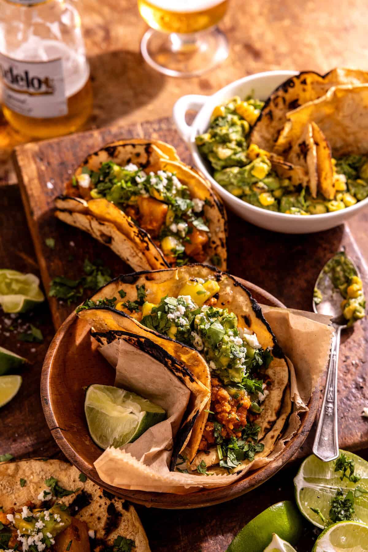 30 Minute Al Pastor Tacos with Smashed Avocado | halfbakedharvest.com