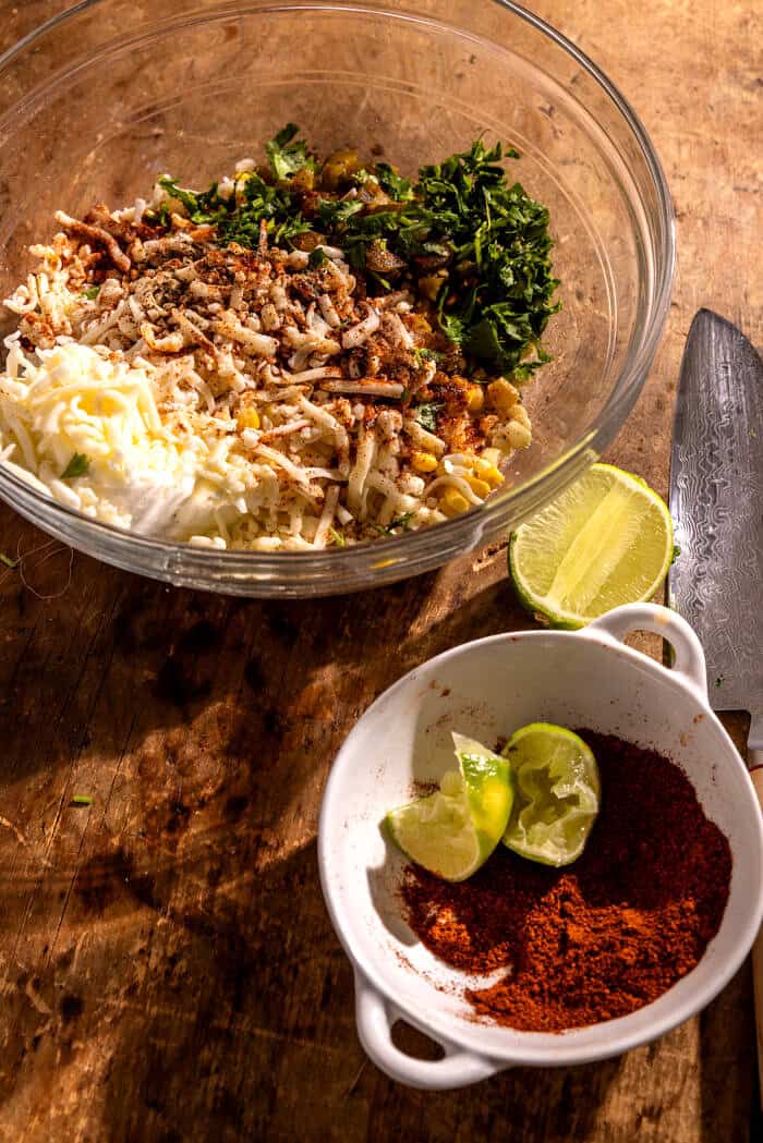 Baked Street Corn Dip Taquitos | halfbakedharvest.com