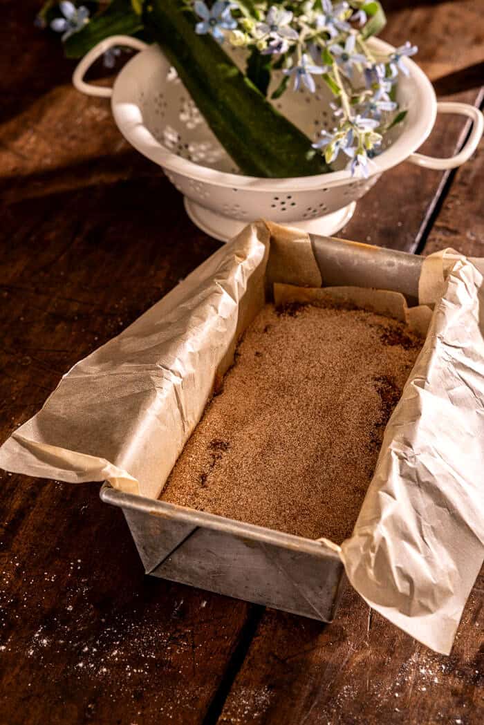 Cinnamon Crunch Zucchini Muffin Quick Bread | halfbakedharvest.com