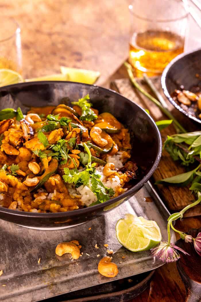 Coconut Chicken and Zucchini Curry | halfbakedharvest.com