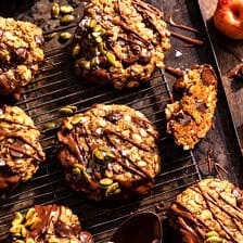 Chewy Harvest Oatmeal Chocolate Chip Cookies | halfbakedharvest.com