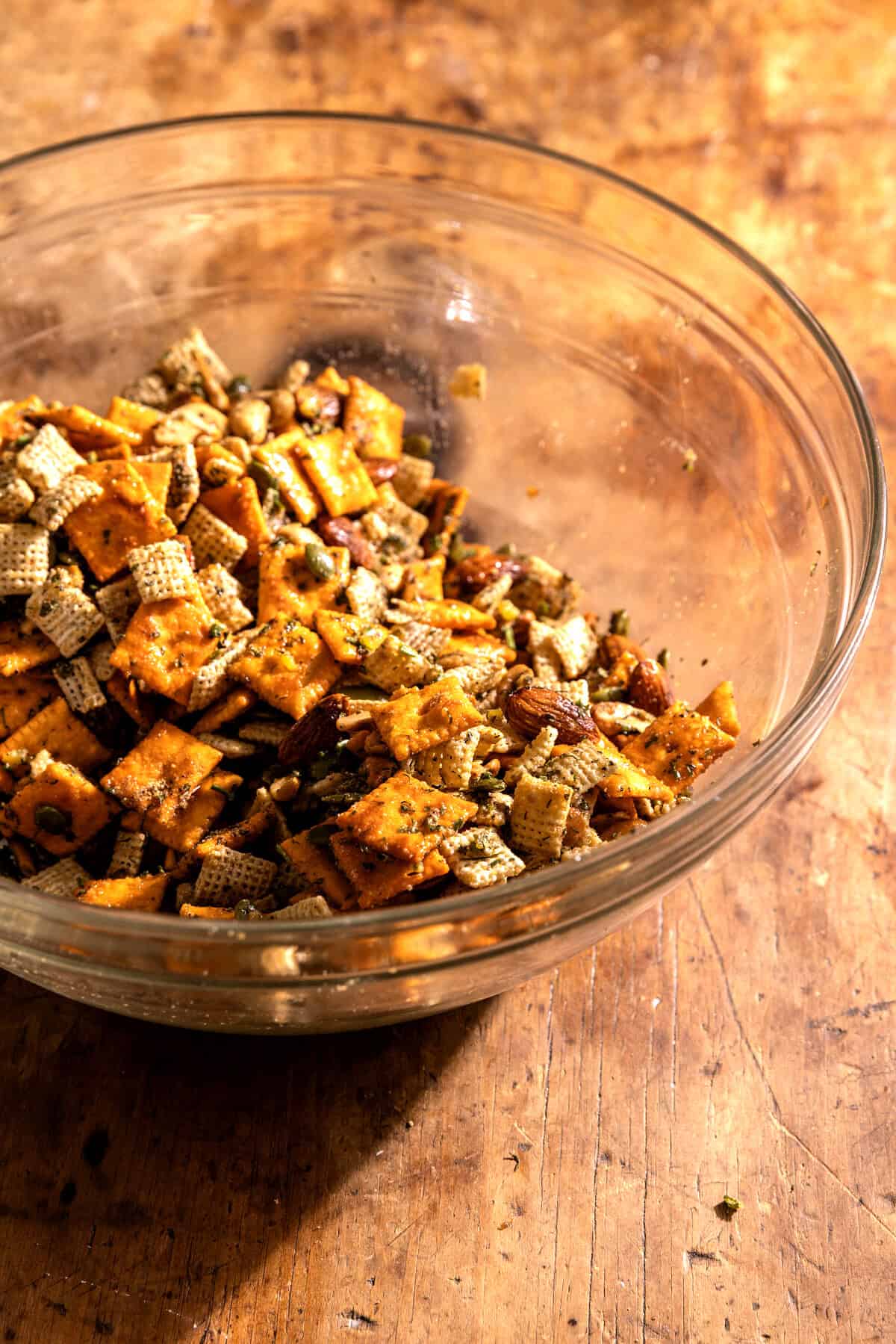 Dilly Ranch and Cheese Chex Mix | halfbakedharvest.com