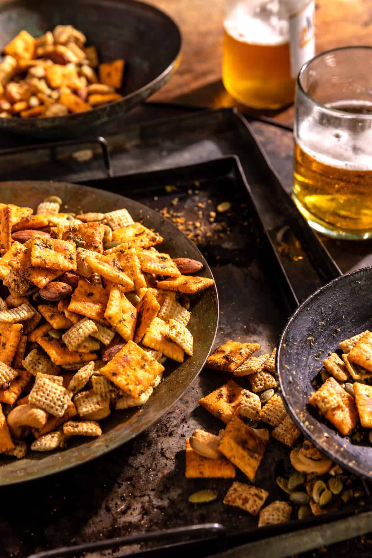 Dilly Ranch and Cheese Chex Mix | halfbakedharvest.com