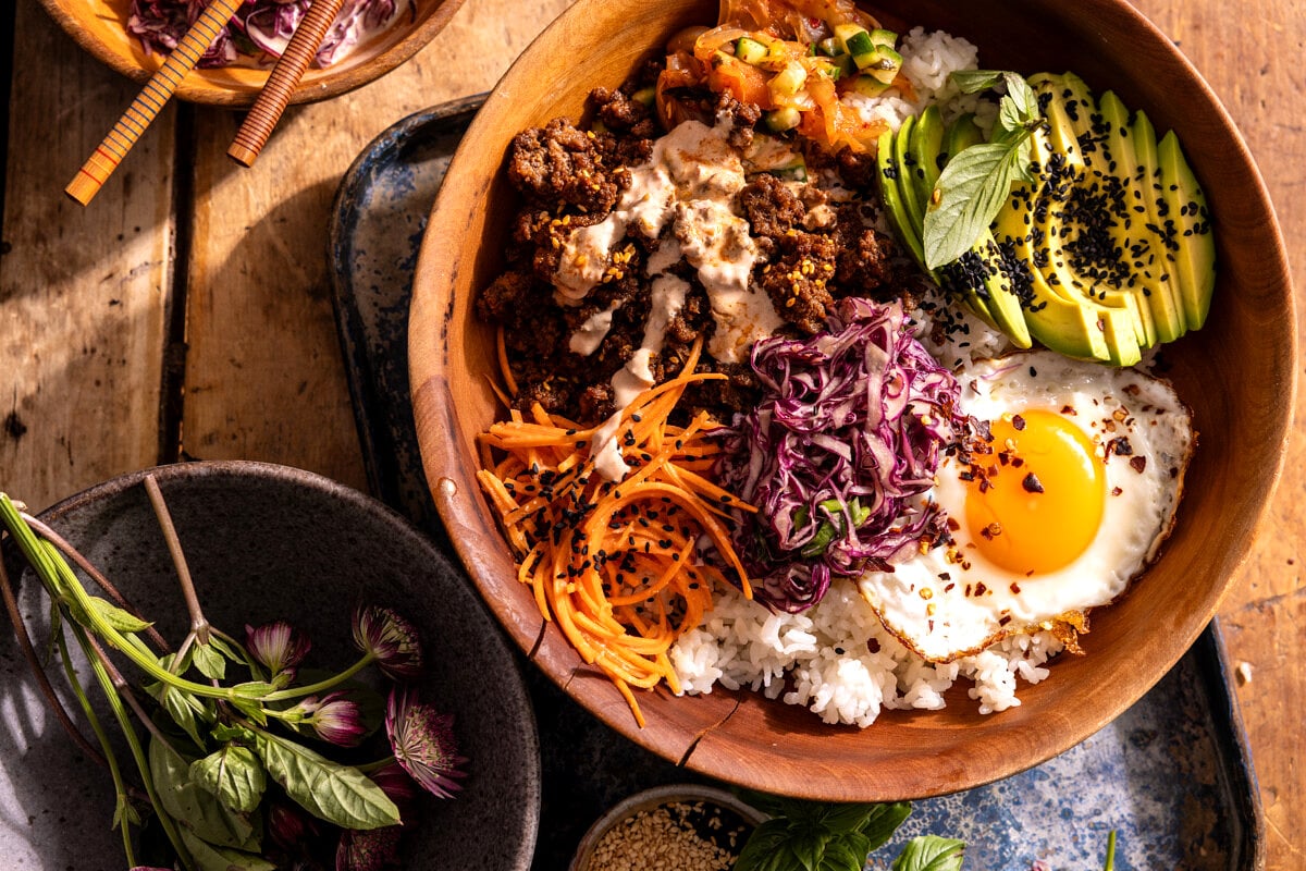 Easy Korean Bulgogi BBQ Beef Bowls | halfbakedharvest.com