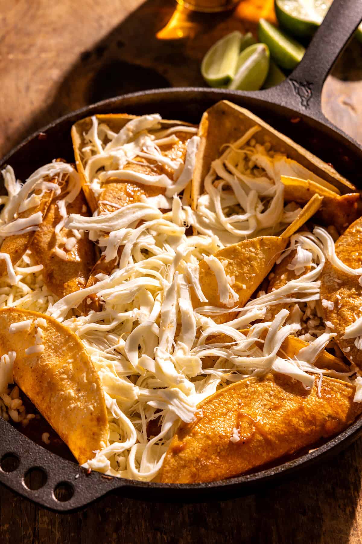 Honey Chipotle Chicken Enchilada Bake | halfbakedharvest.com
