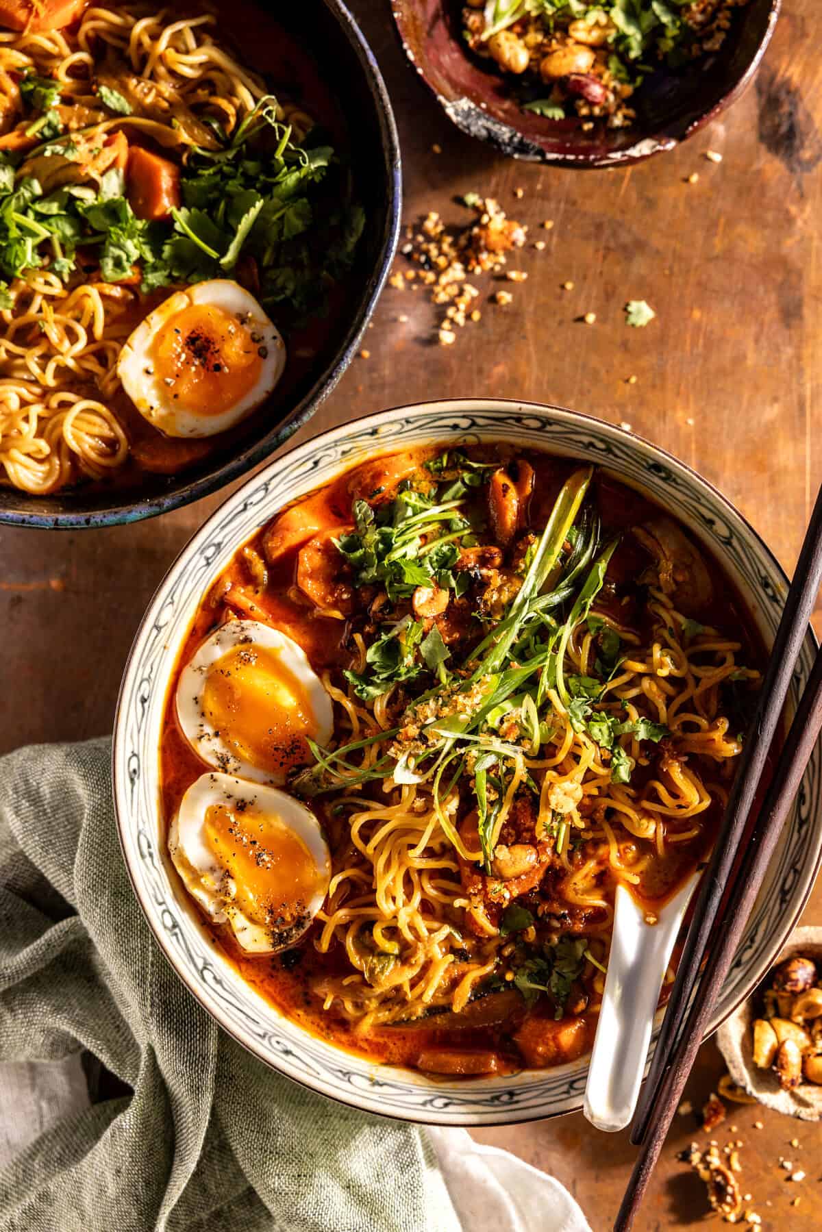 Quick Thai Chicken and Ginger Carrot Ramen | halfbakedharvest.com