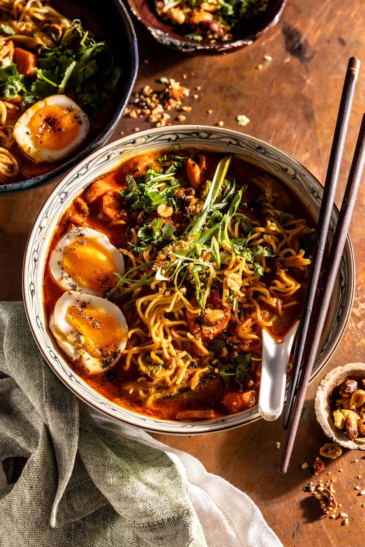 Quick Thai Chicken and Ginger Carrot Ramen | halfbakedharvest.com
