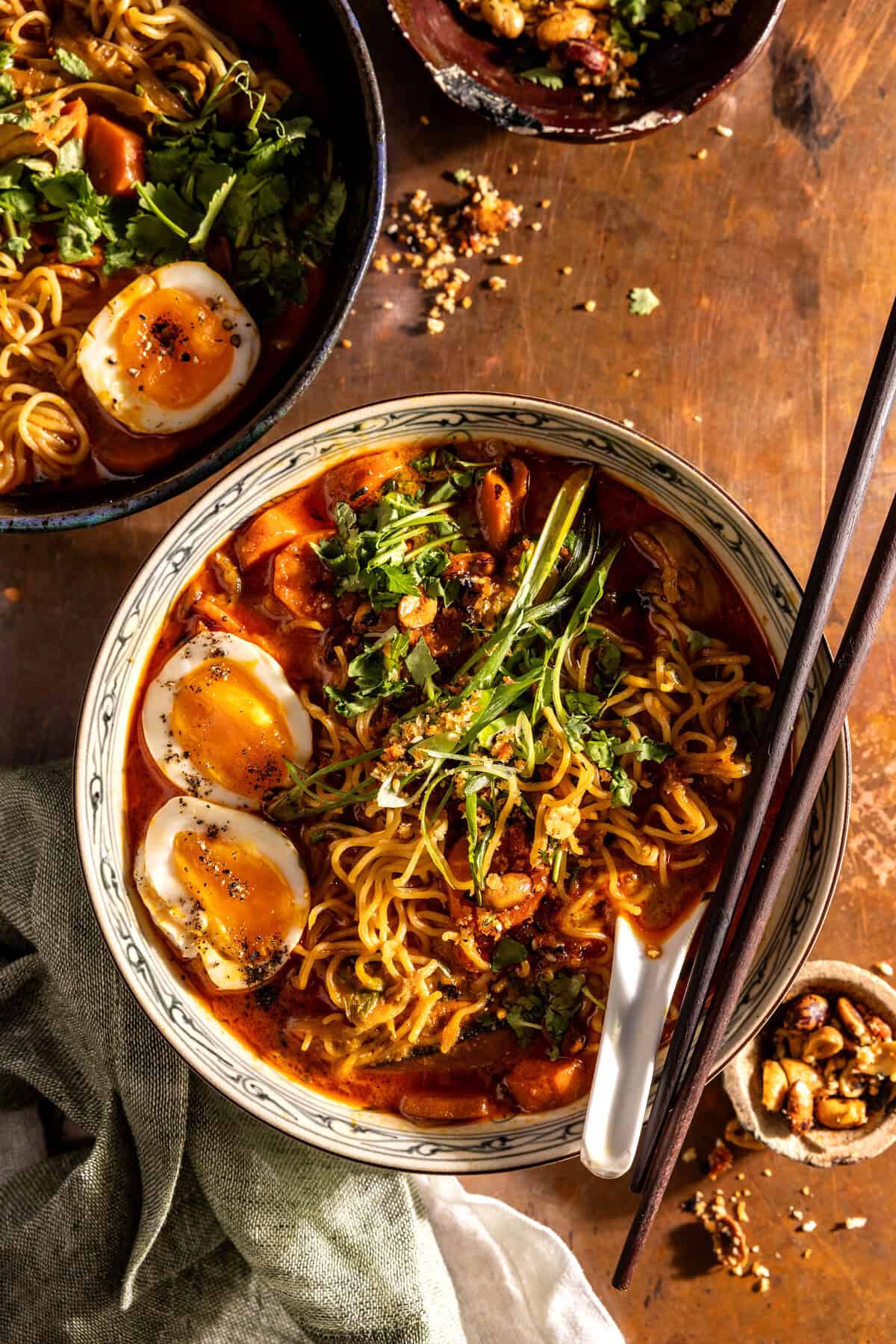 Quick Thai Chicken and Ginger Carrot Ramen | halfbakedharvest.com