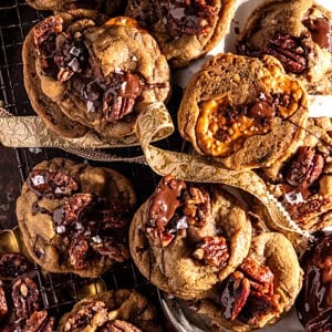 Sweet and Salty Maple Pecan Cookies | halfbakedharvest.com